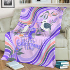 australia-hippie-christmas-blanket-cockatoo-kookaburra-with-wattle-violet-pastel-color