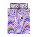 australia-hippie-christmas-quilt-bed-set-cockatoo-kookaburra-with-wattle-violet-pastel-color