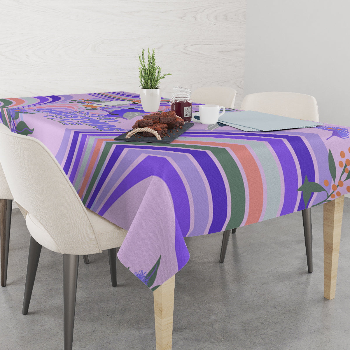 australia-hippie-christmas-tablecloth-cockatoo-kookaburra-with-wattle-violet-pastel-color