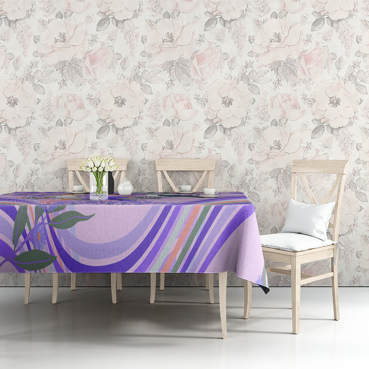 australia-hippie-christmas-tablecloth-cockatoo-kookaburra-with-wattle-violet-pastel-color