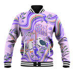 personalised-australia-hippie-christmas-baseball-jacket-cockatoo-kookaburra-with-wattle-violet-pastel-color