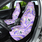 personalised-australia-hippie-christmas-car-seat-cover-cockatoo-kookaburra-with-wattle-violet-pastel-color