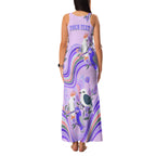 personalised-australia-hippie-christmas-family-matching-tank-maxi-dress-and-hawaiian-shirt-cockatoo-kookaburra-with-wattle-violet-pastel-color