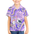 personalised-australia-hippie-christmas-kid-hawaiian-shirt-cockatoo-kookaburra-with-wattle-violet-pastel-color