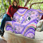 personalised-australia-hippie-christmas-quilt-cockatoo-kookaburra-with-wattle-violet-pastel-color
