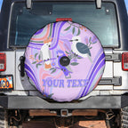 personalised-australia-hippie-christmas-spare-tire-cover-cockatoo-kookaburra-with-wattle-violet-pastel-color