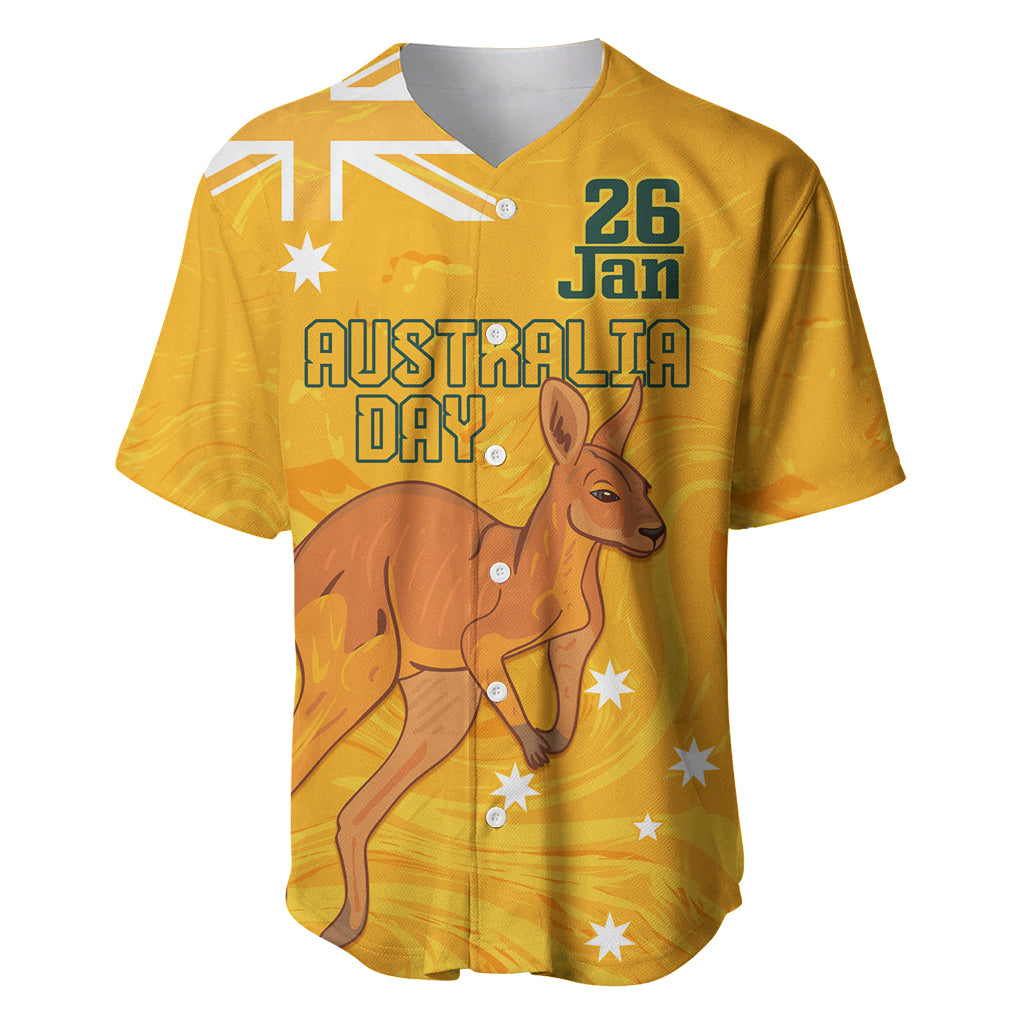 Personalised Matildas Australia Day Baseball Jersey Proud To Be Tillies Gold Version