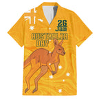 Personalised Matildas Australia Day Hawaiian Shirt Proud To Be Tillies Gold Version