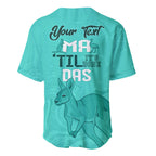 Personalised Matildas Australia Day Baseball Jersey Proud To Be Tillies Turquoise Version