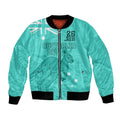 Personalised Matildas Australia Day Bomber Jacket Proud To Be Tillies Turquoise Version