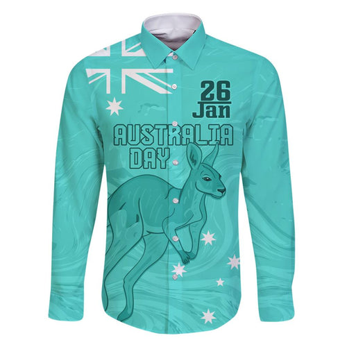 Personalised Matildas Australia Day Family Matching Short Sleeve Bodycon Dress and Hawaiian Shirt Proud To Be Tillies Turquoise Version