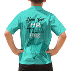 Personalised Matildas Australia Day Hawaiian Shirt Proud To Be Tillies Turquoise Version