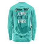 Personalised Matildas Australia Day Long Sleeve Shirt Proud To Be Tillies Turquoise Version