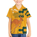 Custom Australia Day Soccer Socceroos Hawaiian Shirt We Are One And Free
