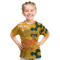 Custom Australia Day Soccer Socceroos Kid T Shirt We Are One And Free