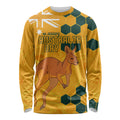 Custom Australia Day Soccer Socceroos Long Sleeve Shirt We Are One And Free