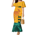 Custom Australia Day Soccer Socceroos Mermaid Dress We Are One And Free