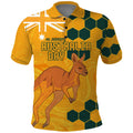 Custom Australia Day Soccer Socceroos Polo Shirt We Are One And Free