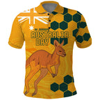 Custom Australia Day Soccer Socceroos Polo Shirt We Are One And Free