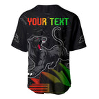 Personalised NRL Panthers Australia Day Baseball Jersey Proud Of Our Boys Black