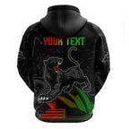 Personalised NRL Panthers Australia Day Hoodie Proud Of Our Boys Black