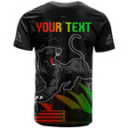 Personalised NRL Panthers Australia Day T Shirt Proud Of Our Boys Black