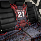 Custom New Zealand Back Car Seat Cover Maori Kiwiana Pattern Tukutuku Motif