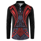 Custom New Zealand Button Sweatshirt Maori Kiwiana Pattern Tukutuku Motif