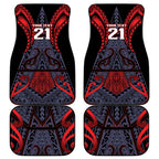 Custom New Zealand Car Mats Maori Kiwiana Pattern Tukutuku Motif