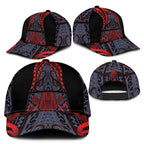 New Zealand Classic Cap Maori Kiwiana Pattern Tukutuku Motif