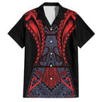 Custom New Zealand Family Matching Summer Maxi Dress and Hawaiian Shirt Maori Kiwiana Pattern Tukutuku Motif