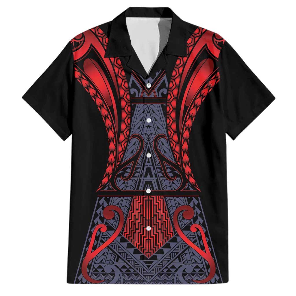 Custom New Zealand Family Matching Tank Maxi Dress and Hawaiian Shirt Maori Kiwiana Pattern Tukutuku Motif