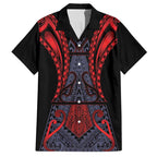 Custom New Zealand Hawaiian Shirt Maori Kiwiana Pattern Tukutuku Motif