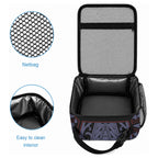Custom New Zealand Lunch Bag Maori Kiwiana Pattern Tukutuku Motif