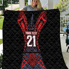 Custom New Zealand Quilt Maori Kiwiana Pattern Tukutuku Motif