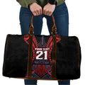 Custom New Zealand Travel Bag Maori Kiwiana Pattern Tukutuku Motif