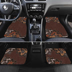 Personalised Aboriginal Art Kangaroo Symbol Car Mats