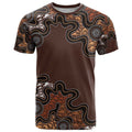 Personalised Aboriginal Art Kangaroo Symbol T Shirt