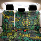 Personalised Aboriginal Art People Symbol Back Car Seat Cover