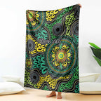 Personalised Aboriginal Art People Symbol Blanket