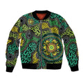 Personalised Aboriginal Art People Symbol Bomber Jacket