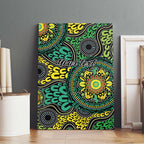 Personalised Aboriginal Art People Symbol Canvas Wall Art