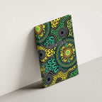Personalised Aboriginal Art People Symbol Canvas Wall Art