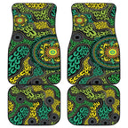 Personalised Aboriginal Art People Symbol Car Mats