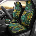 Personalised Aboriginal Art People Symbol Car Seat Cover