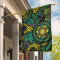 Personalised Aboriginal Art People Symbol Garden Flag