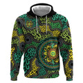 Personalised Aboriginal Art People Symbol Hoodie