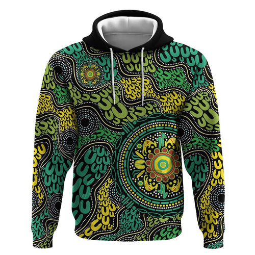 Personalised Aboriginal Art People Symbol Hoodie