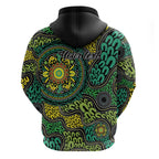 Personalised Aboriginal Art People Symbol Hoodie