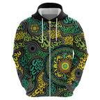 Personalised Aboriginal Art People Symbol Hoodie